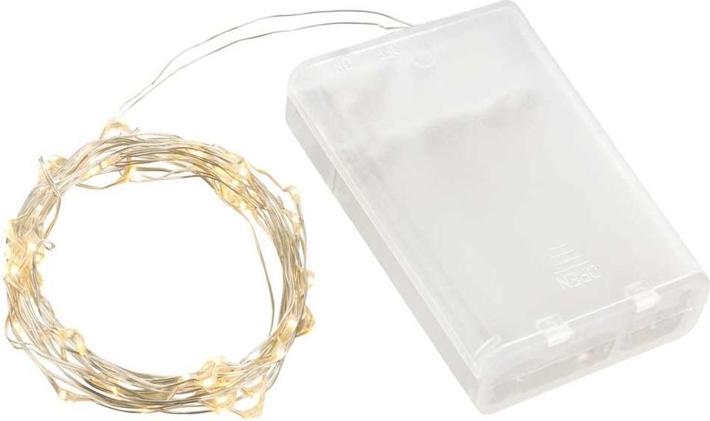 Linder Exclusiv Vianočný reťaz na batérie 50 LED Teplá Obrázok produktu 