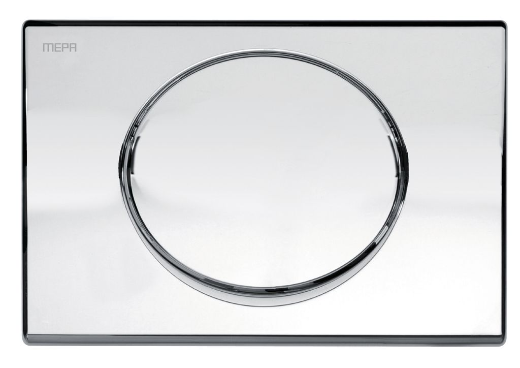 MEPAellipse Betätigungsplatte f. A21/E21 Start/Stopp, chrom-glanz