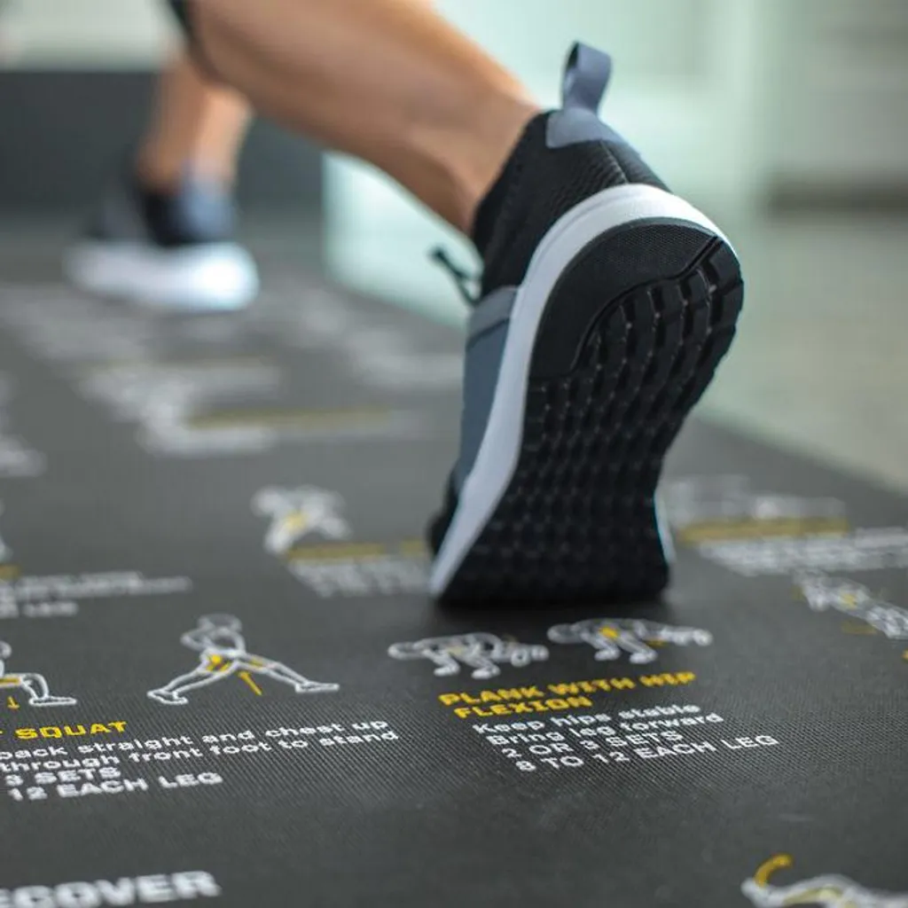 Tapis de Sport pour Maison : Programme de Musculation Complet Inclus