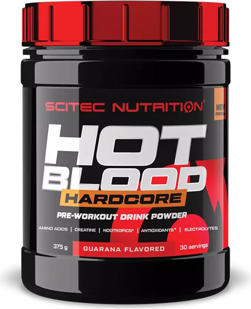 Scitec Nutrition Hot Blood Hardcore 375g Rot Früchte