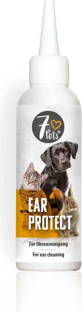 7Pets Ear protect Ohrenpflege - Für Hunde, Katzen & Kleintiere - 100 ml