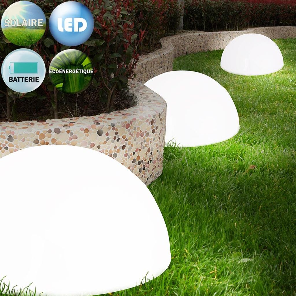 DEUBA® Zonnelamp voor buiten, set van 3, LED, Productafbeelding 