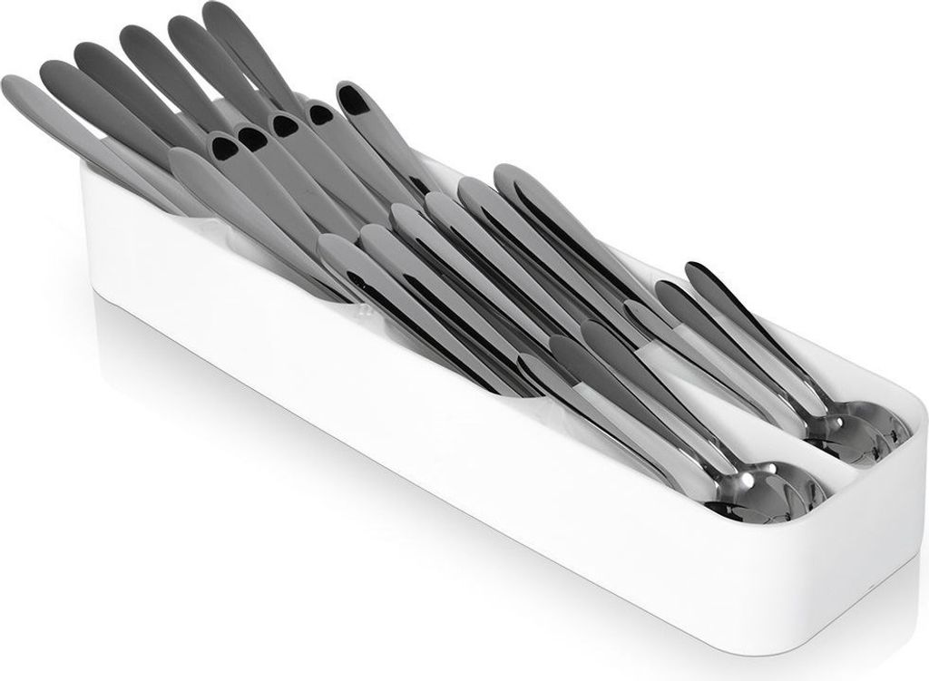 Besteckschubladeneinsatz für Löffel, Messer, Gabeln und Teelöffel, Küchenorganizer