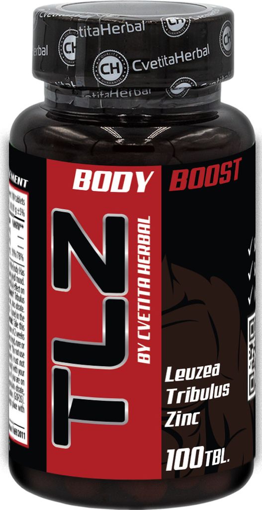 TLZ 100 Tabletten | Tribulus Extract | Leuzea Extract | Zink Zitrat | Nahrungsergänzungsmittel | Supplements