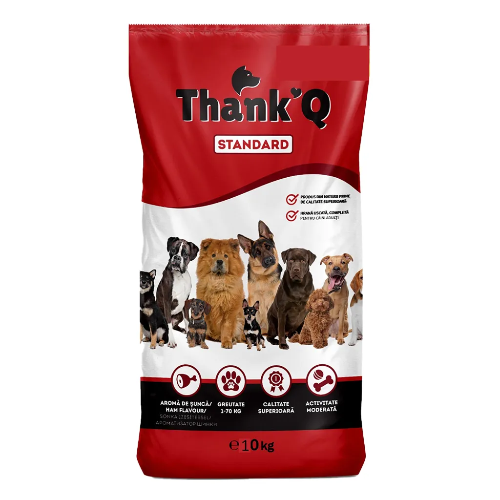 Granulés de Jambon pour Chien 10 kg THANK'Q - Pour les Chiens Difficiles