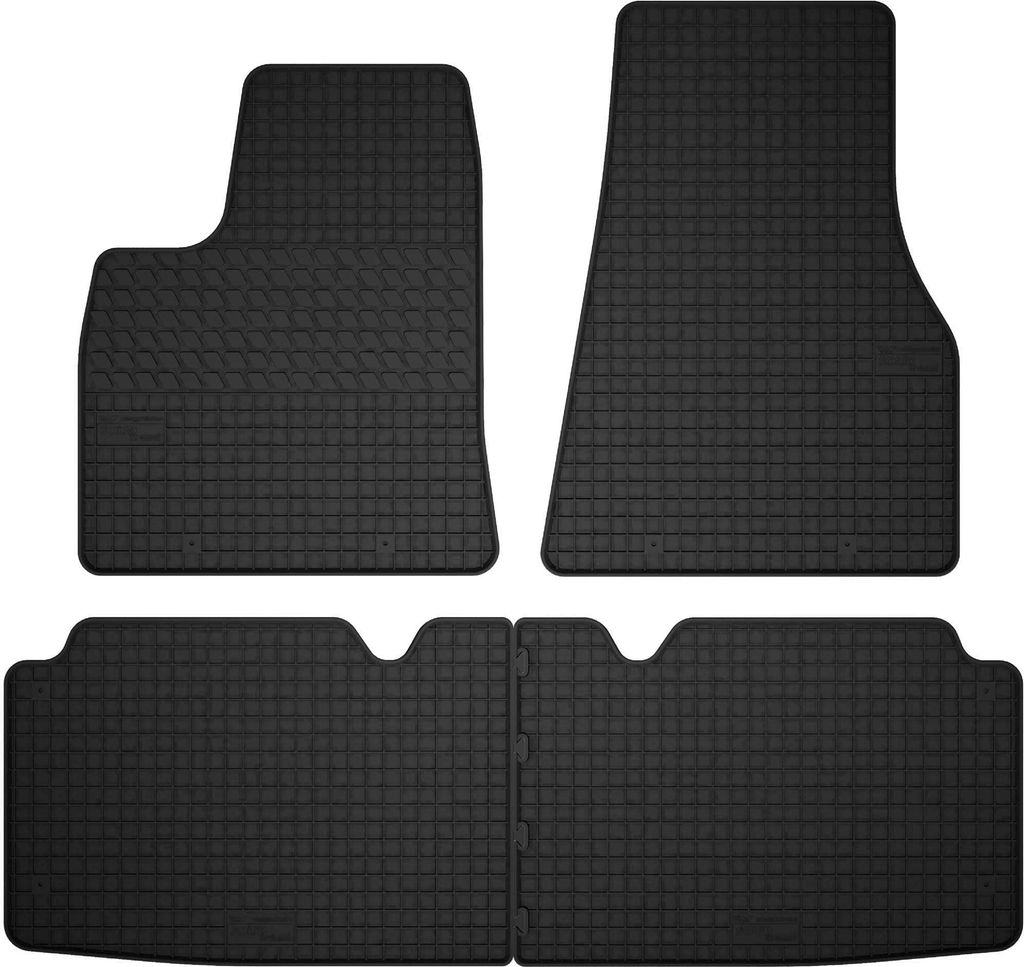 Gummimatten-Set für: Tesla Model SI Limousine (2012 bis 2016)