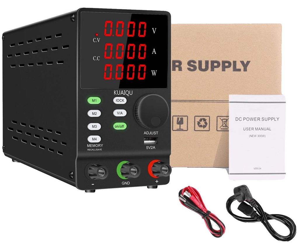 Gleichstromversorgung, einstellbare Spannung, benutzerfreundliche Steuerung, Packliste-b, 220V-b, 30V10A
