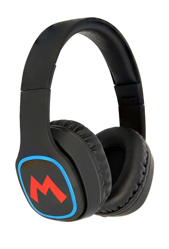 Oreillette Bluetooth OTL SM0698 Super Mario pour enfant - Noir et Bleu