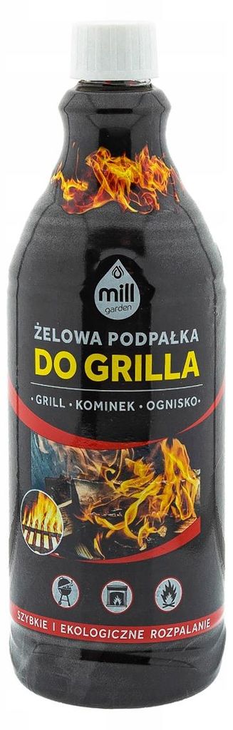 Gelový podpalovač na grilování 1l - Mill Clean Obrázek produktu 