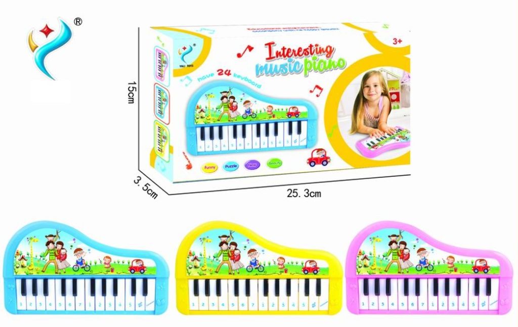 Pianino zabawka dla dzieci MIX wzorów