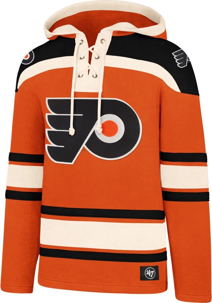 47 Brand LACER Heavy Fleece Hoody - NHL Philadelphia Flyers