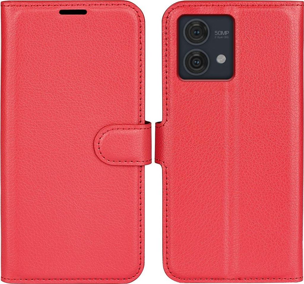 Motorola Moto G84 Hülle - Coverup Klapphülle - Rot