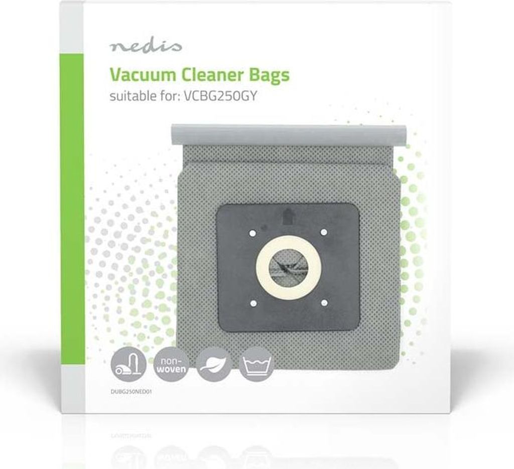 NEDIS Staubsaugerbeutel 10 Stück – Für Miele, 5-lagig, Mit Microfilter