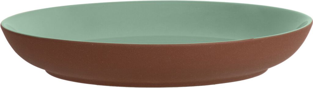 Maxwell & Williams LM0004 Teller 26 x 2,5 cm SIENNA tief, Grün, Keramik