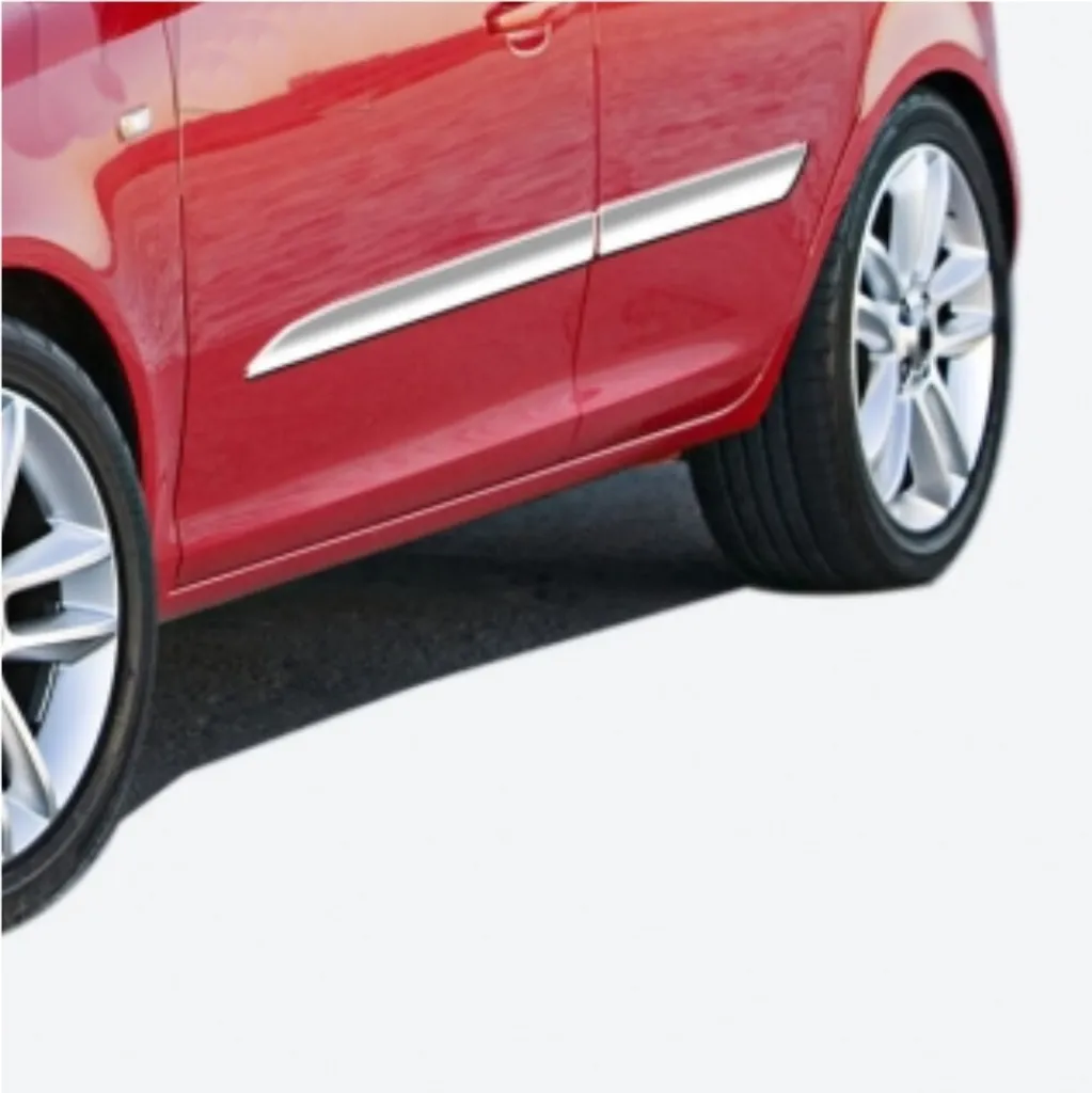 Moulure de porte latérale en inox compatible avec Corsa D 2006 à 2014