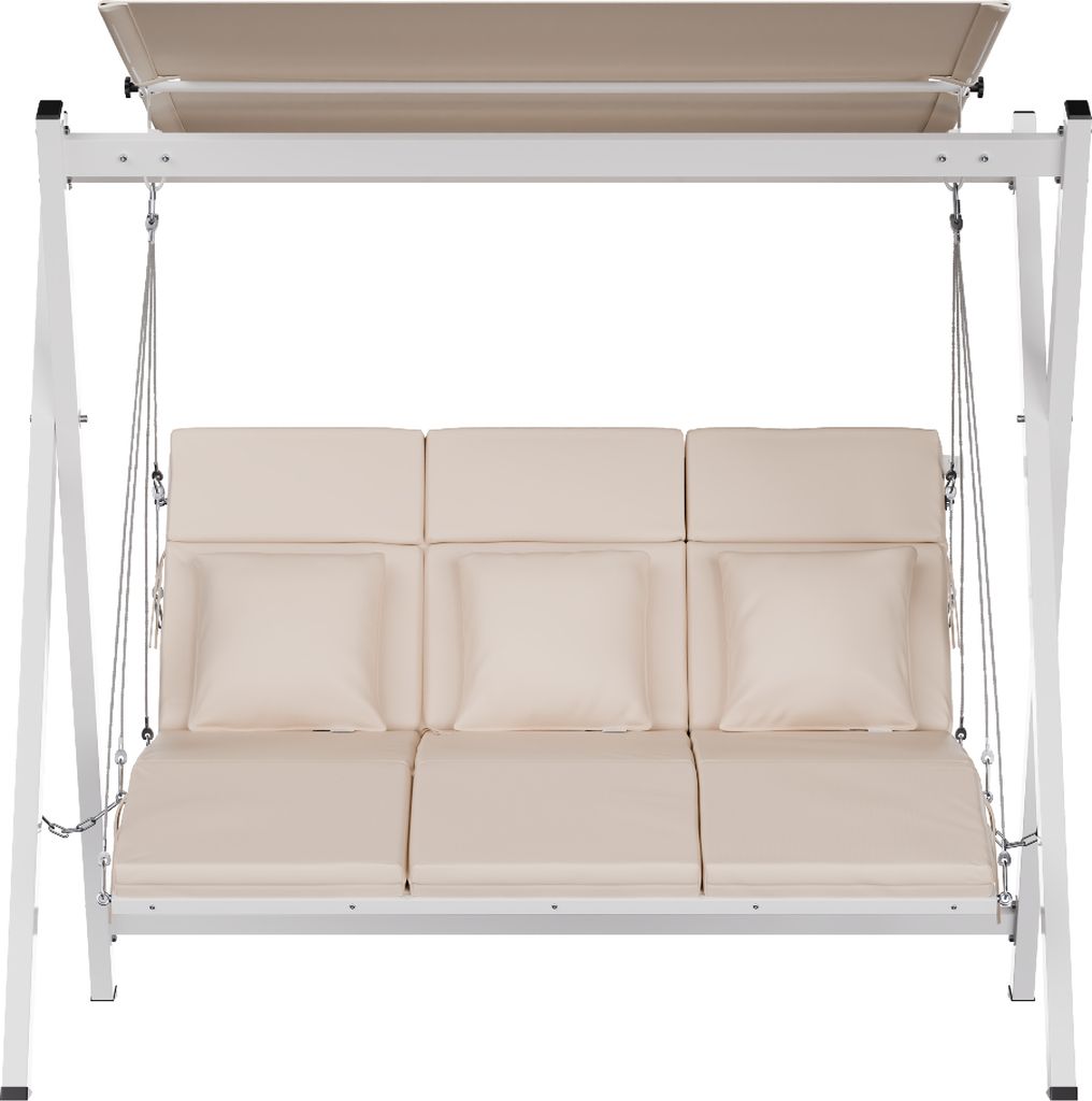 Blumfeldt FlexiSwing Hollywoodschaukel 3-Sitzer – Produktbild 