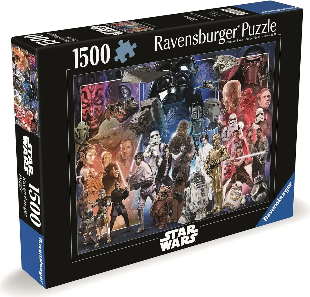 Activité Zen : Grand Puzzle Star Wars Universe 2000 Pièces Ravensburger