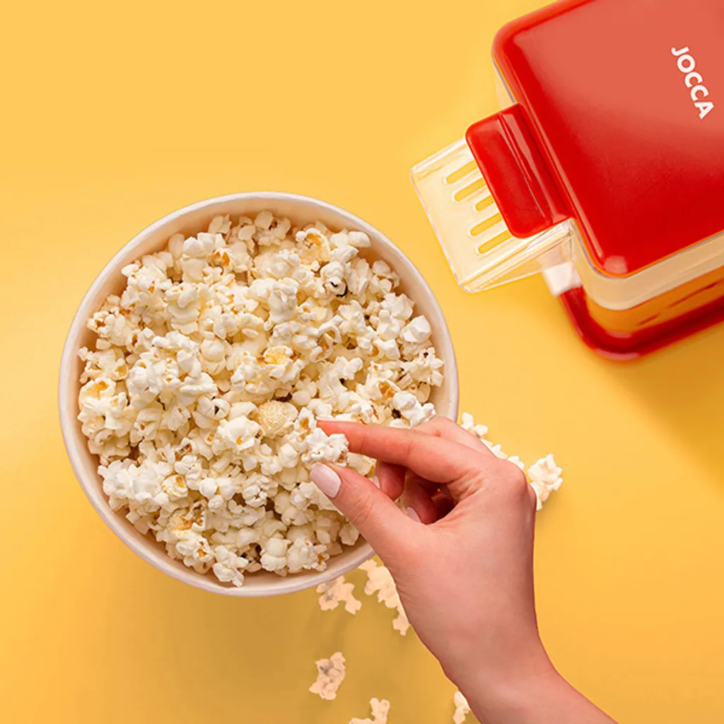 Machine pop-corn transparente Jocca 5617 cuisson rapide air chaud 220V - 13