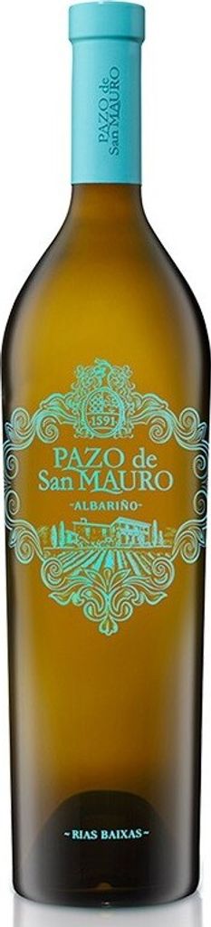 Pazo San Mauro Albariño 2024 Weißwein Spanien Rías Baixas Produktbild 