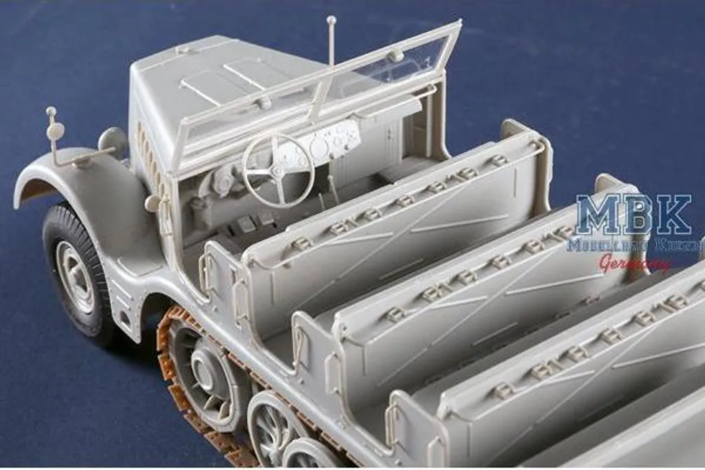 Semi-Chenillé Sd.Kfz.9 Version Artillerie 18t Détails Haute Précision - 8