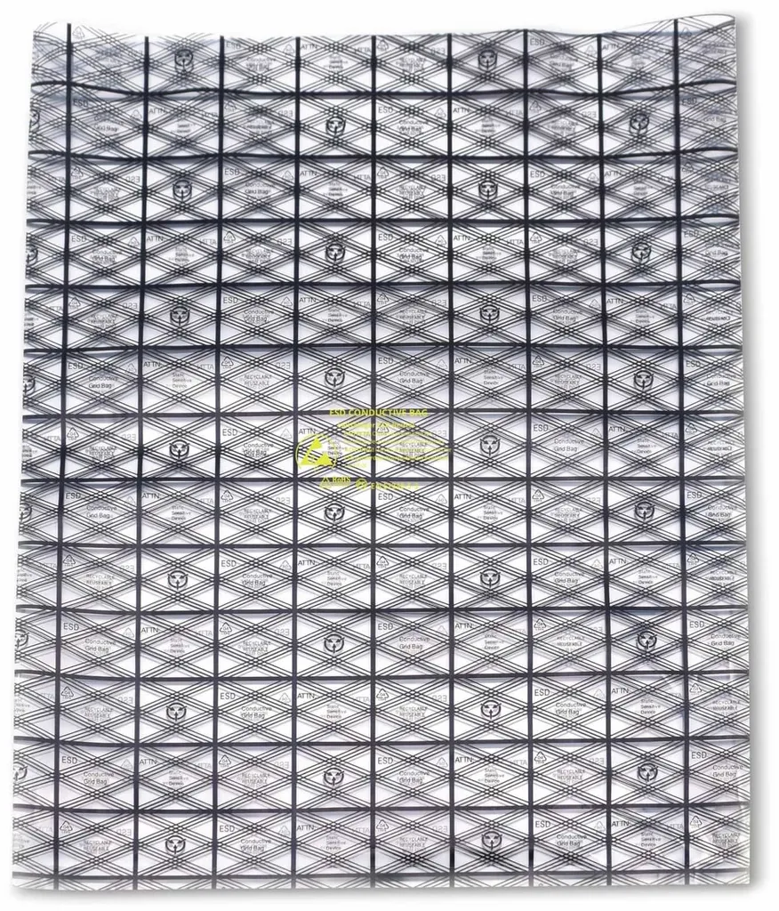 Sachet ESD conducteur QUADRIOS 1903EC110 noir 300 x 400 mm - Lot de 10