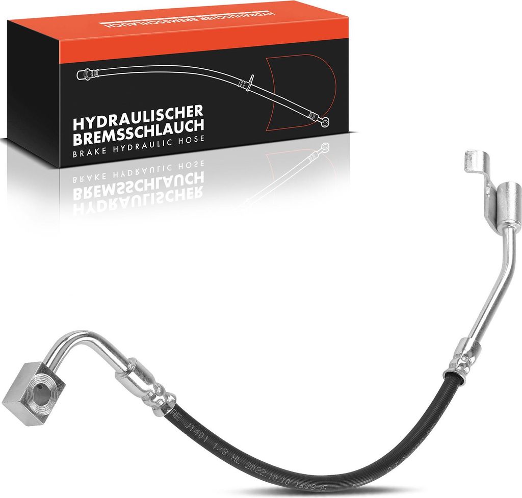 Frankberg 1x Bremsschlauch Bremsschläuche Hinterachse Rechts für Jeep Wrangler III IV JK JL