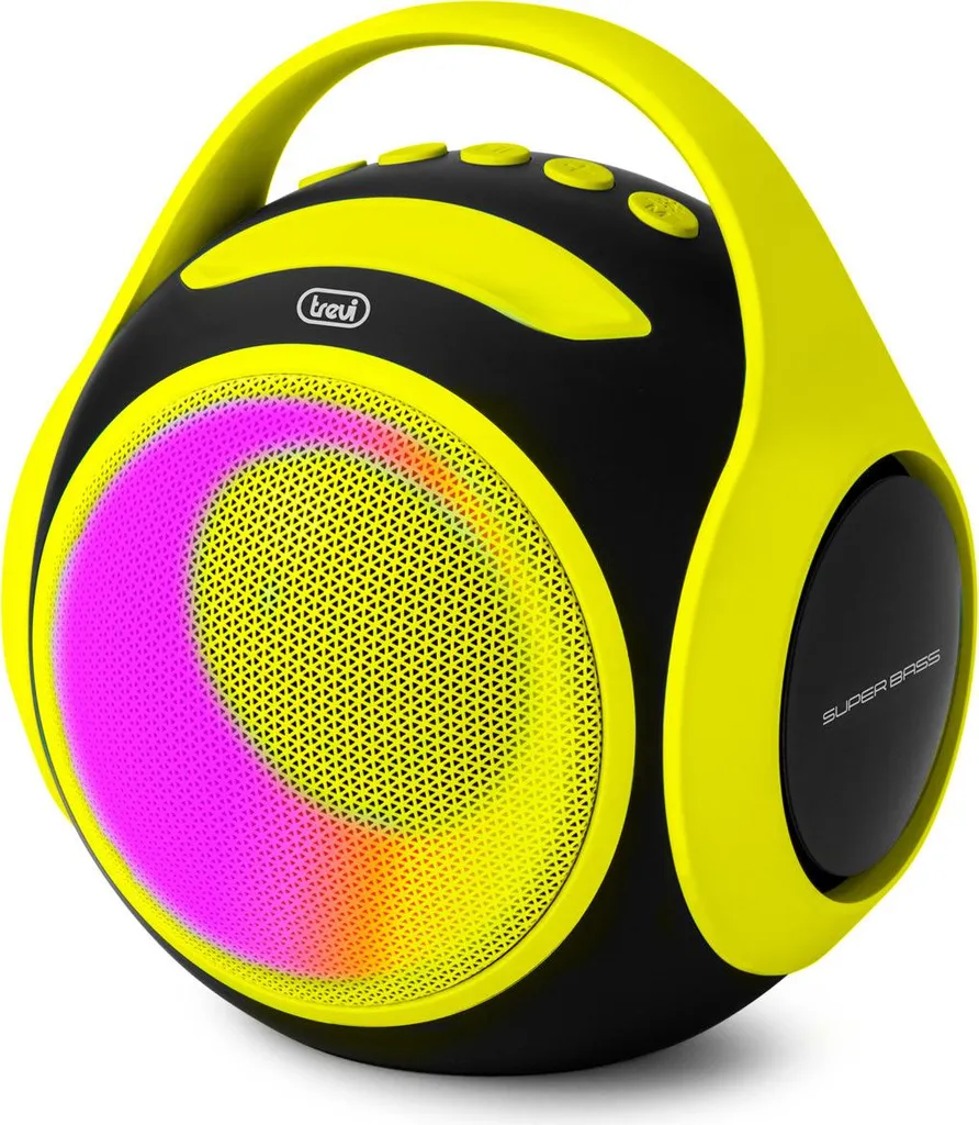 Enceinte Sans Fil 20W Trevi XR 8A 202 avec LED Intégrées et Design Étanche