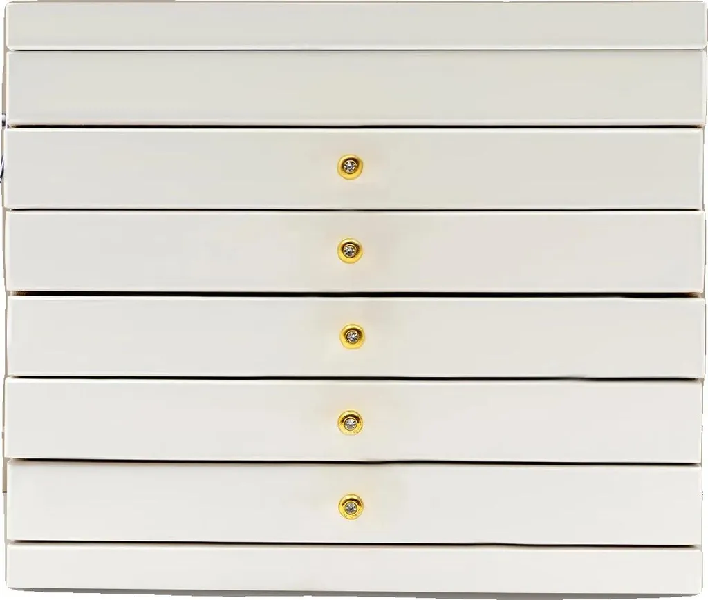 Regalo Unico: Portagioie in Legno Intagliato a Mano 30cm x 25cm