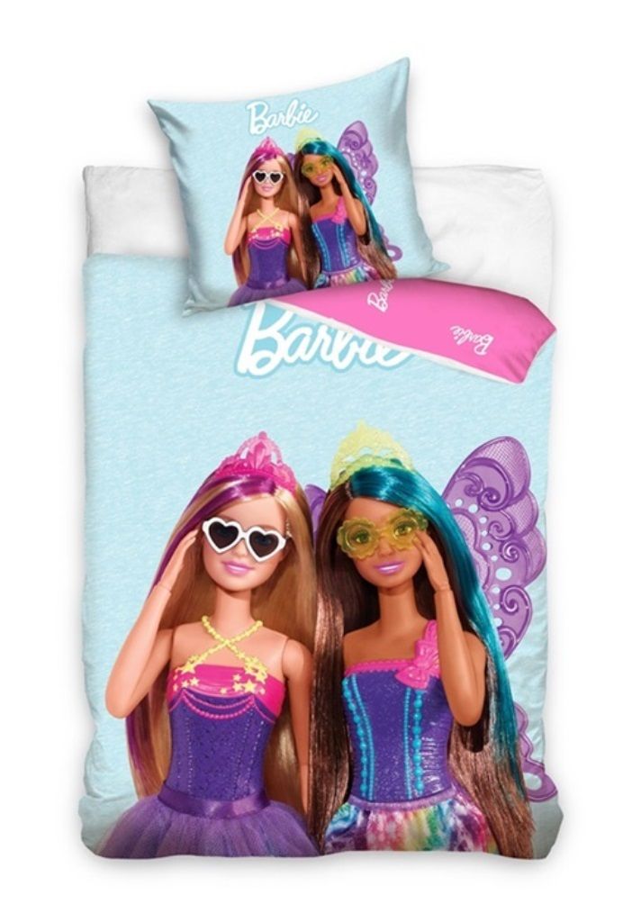 BARBIE Wendebettwäsche Set für Kinder, Jugendliche und Produktbild 