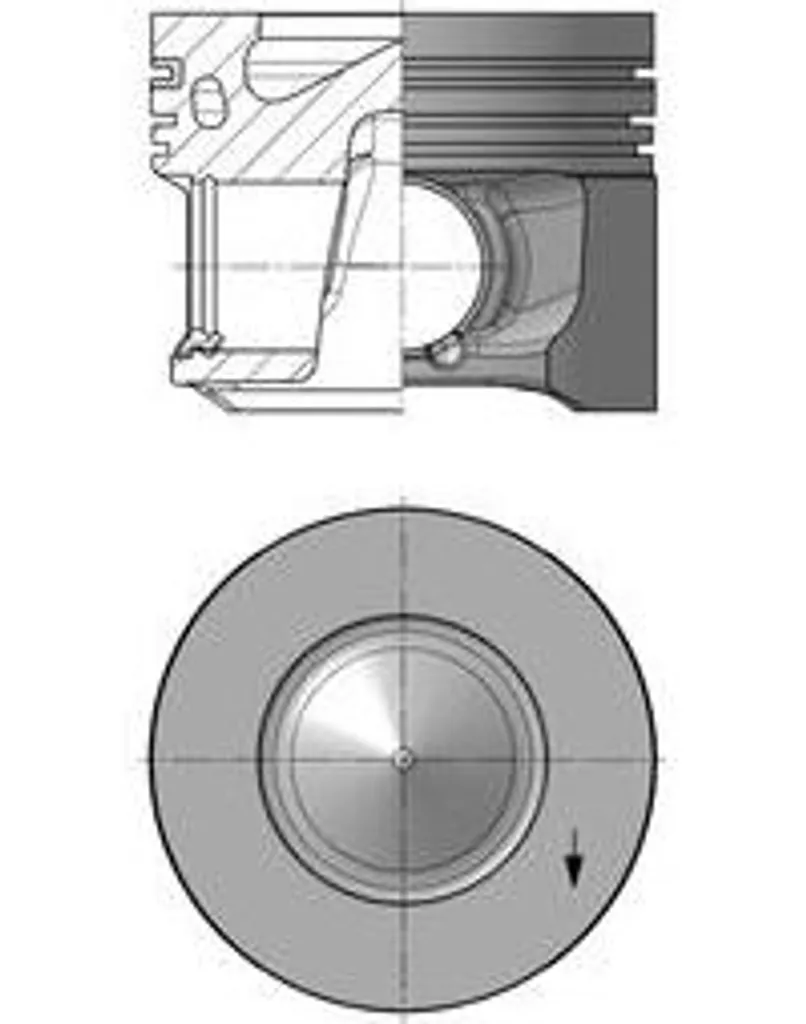 Piston KOLBENSCHMIDT 41265610 : stoppez la perte de compression BMW OE