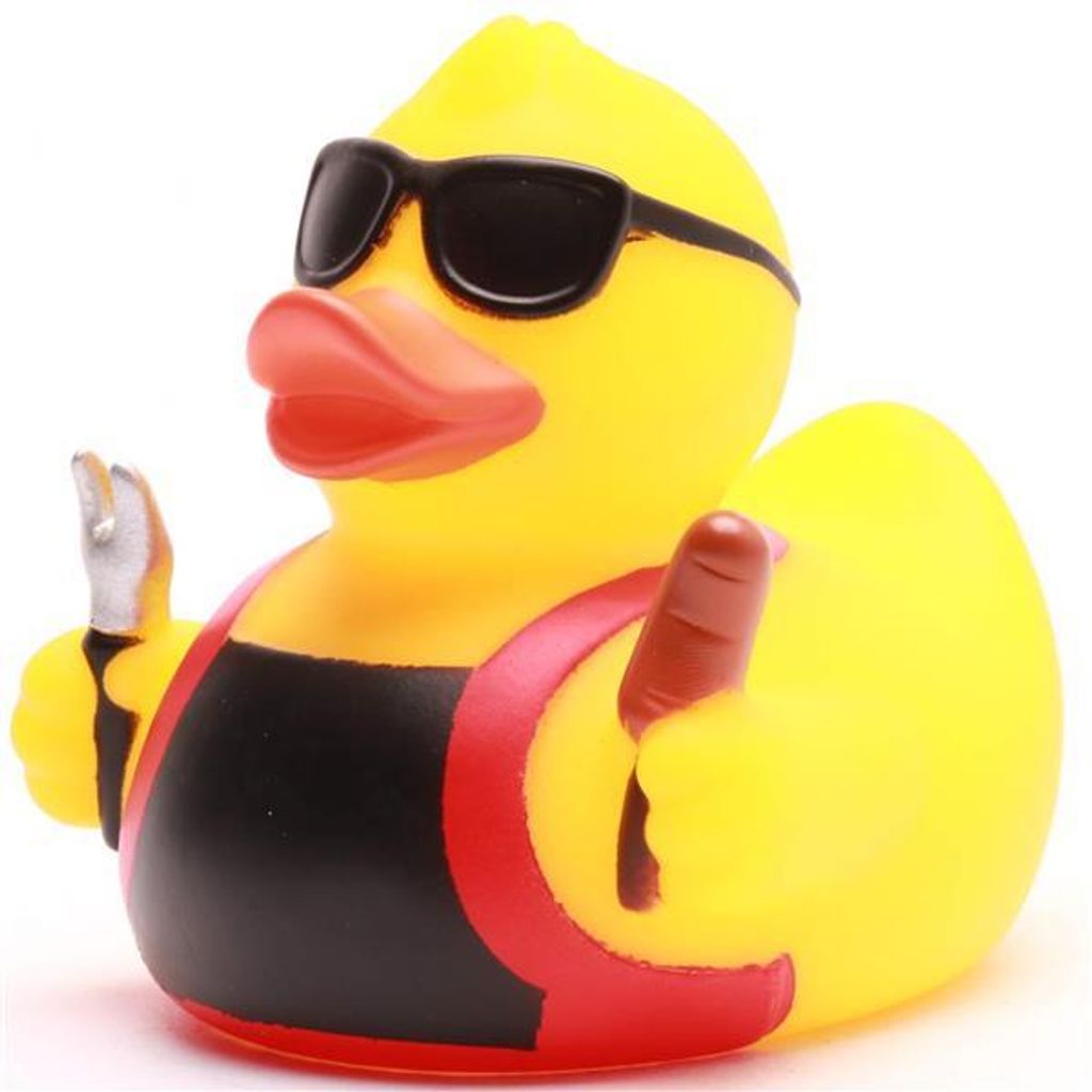 Badeente Griller Vinyl 8 cm