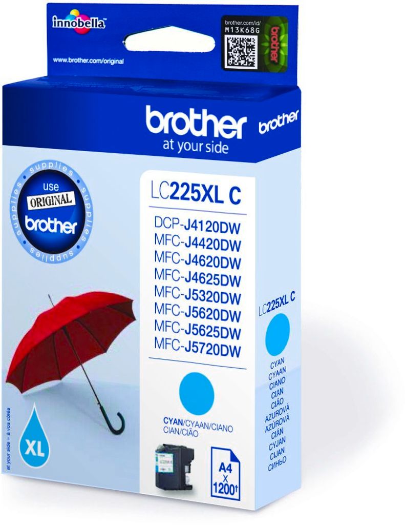 Brother LC225XLC Tintenpatrone Produktbild 