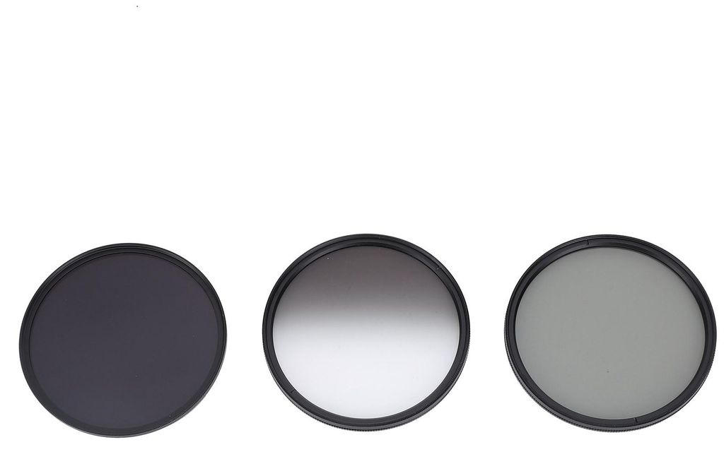 3-in-1-Kamerafilter-Set, ND8, CPL, GND-Set, Ersatz, neutrale Dichte, zirkular polarisierend, abgestuft, ND, 77 mm/3,0 Zoll