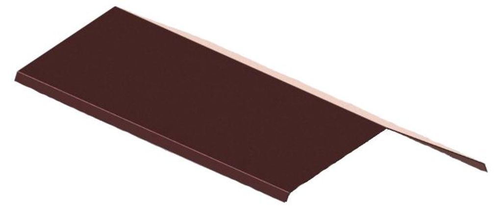Hřebenáč RŠ 250, 1 bm, Lakovaný pozink, Hnědá RAL 8017 Obrázek produktu 