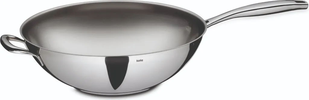 Wok Professionale KELA Flavoria 32cm KL-10193 - Acciaio 18/10