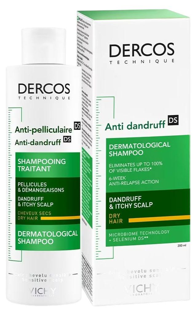 Vichy Dercos Anti-Dadruff Advanced Action Shampoo Productafbeelding 