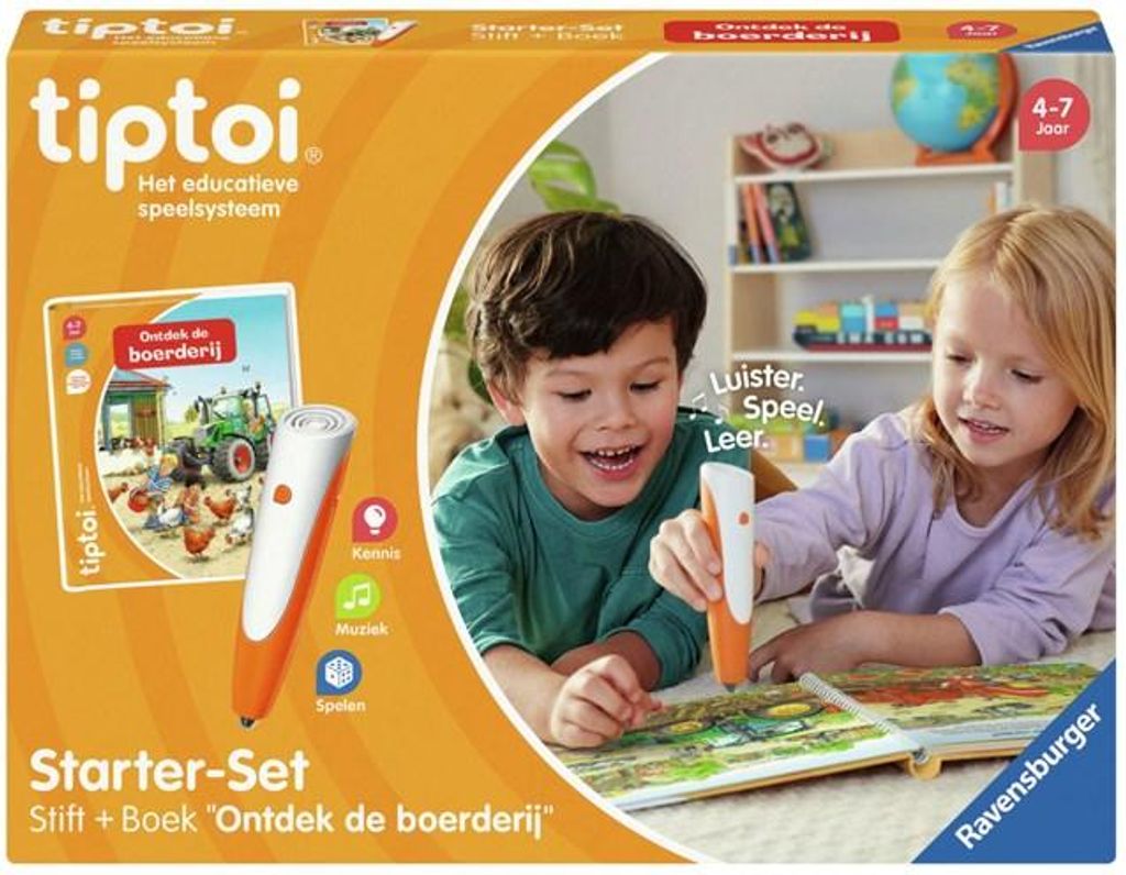 Ravensburger tiptoi Starterset Entdecken Sie den Bauernhof Produktbild 