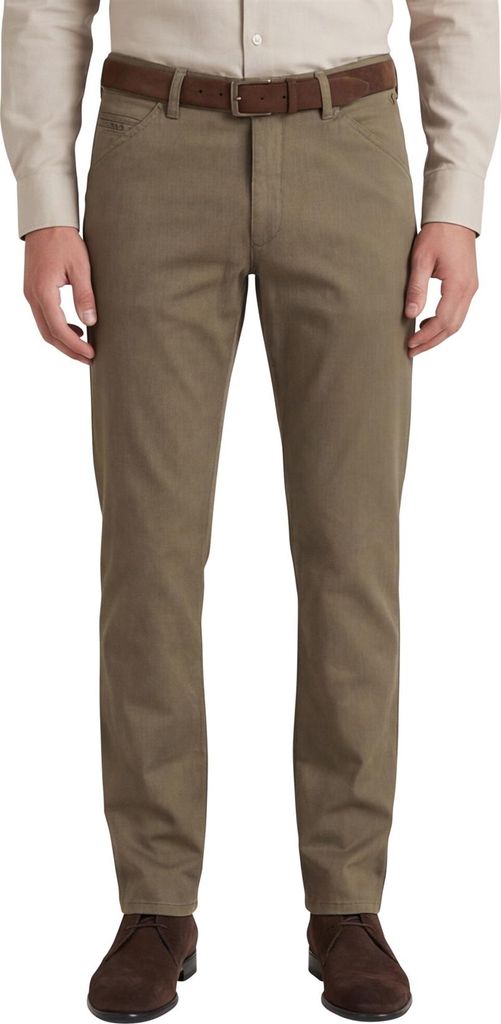 Meyer chicago Flatfront-Hose braun