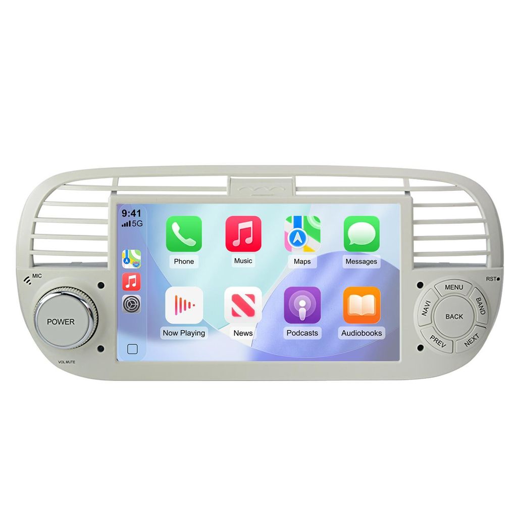 Autoradio Android 7'' 64 Go pour Fiat 500 500C 2007-2015 Image du produit 