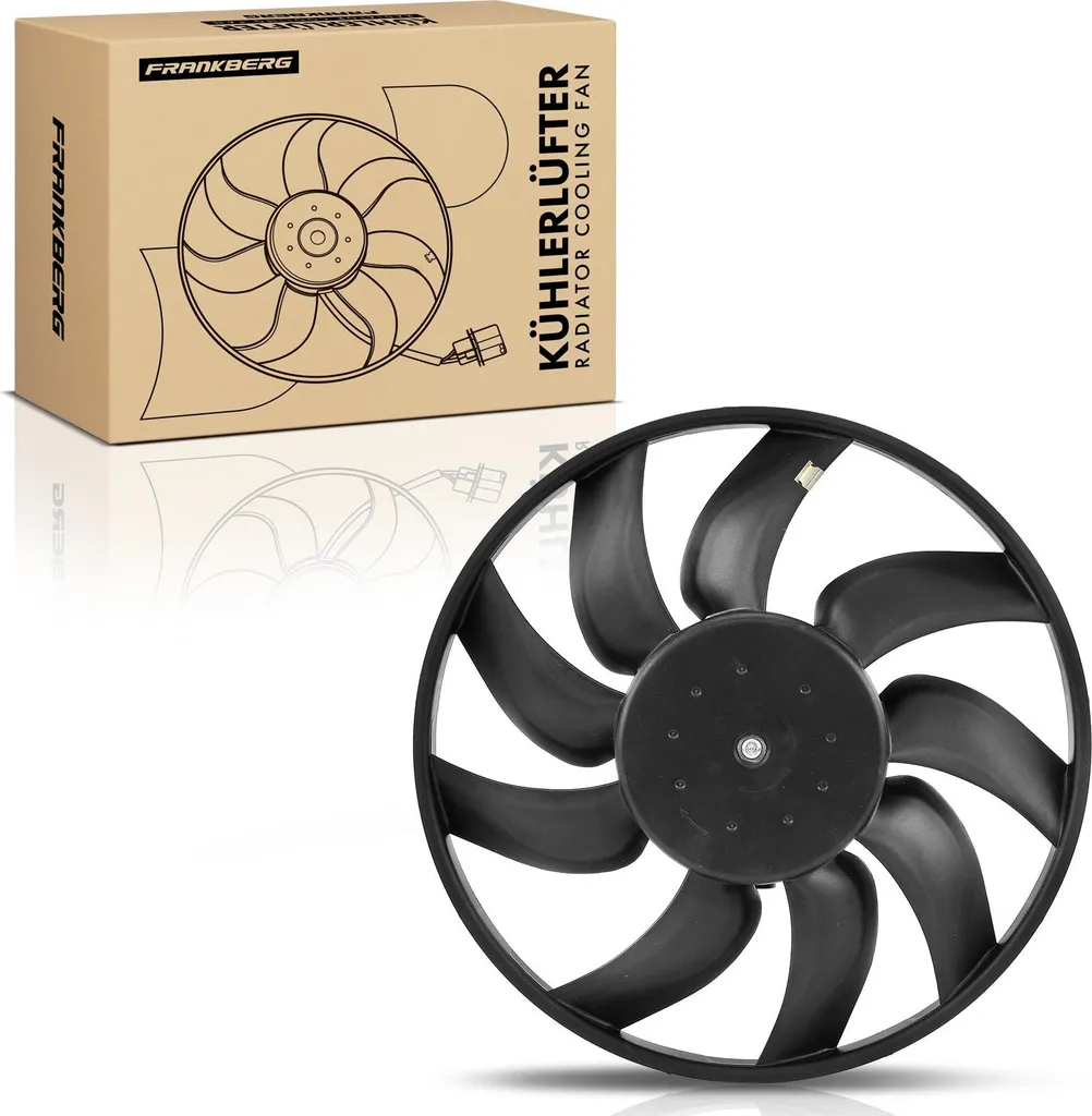 Frankberg Ventilateur de Radiateur Simple pour Jeep Cherokee XJ 4.0L