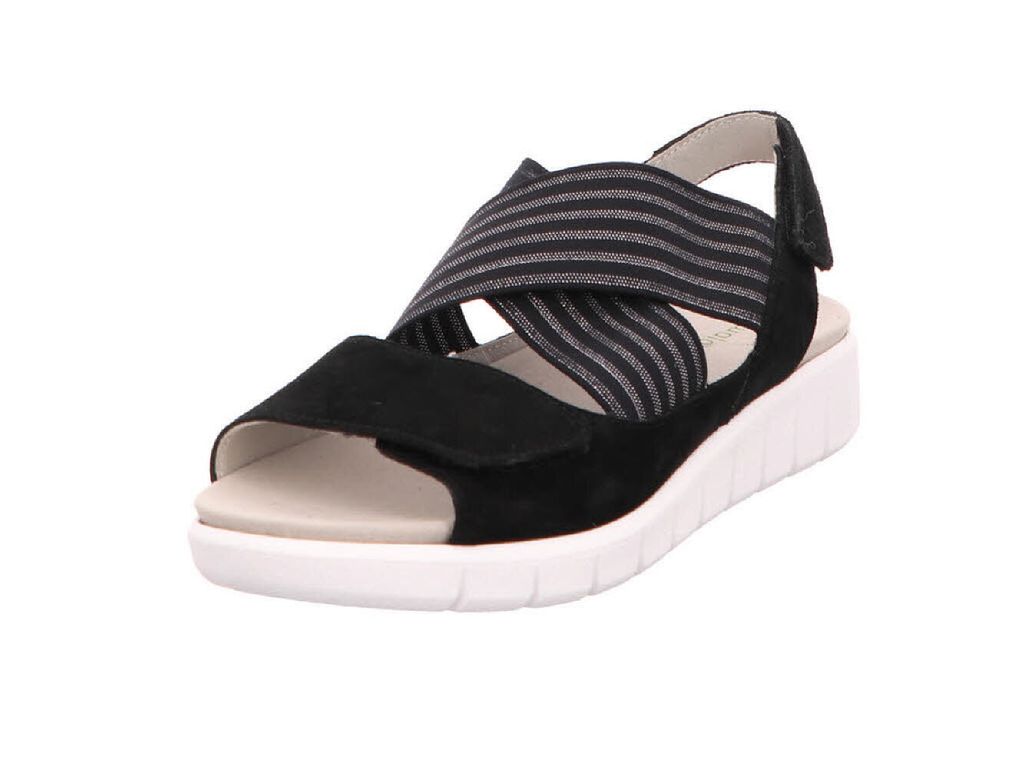 Waldläufer order Sandalette schwarz in Gr. 38.5