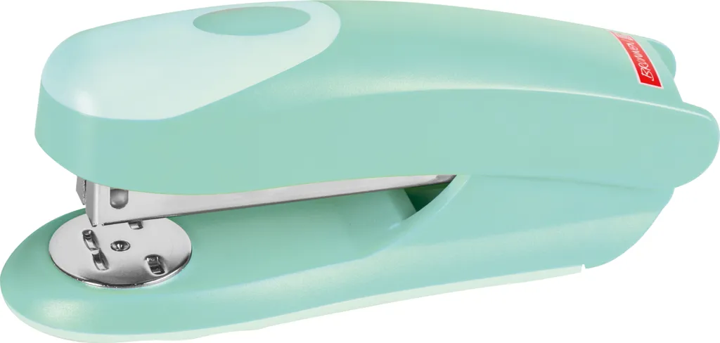 Agrafeuse métal BRUNNEN coloris menthe avec mécanisme 24/6 haute qualité
