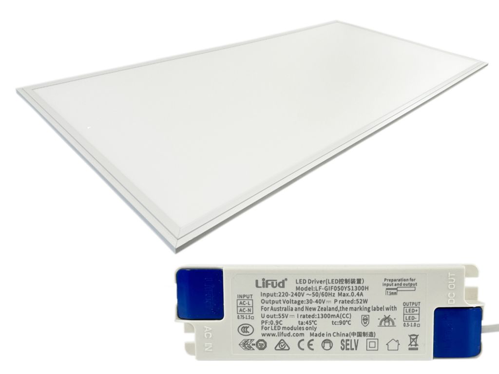 Panel LED Podtynkowy 120x60 60W 6000K Lampa Sufitowa Oprawa Zdjęcie produktu 