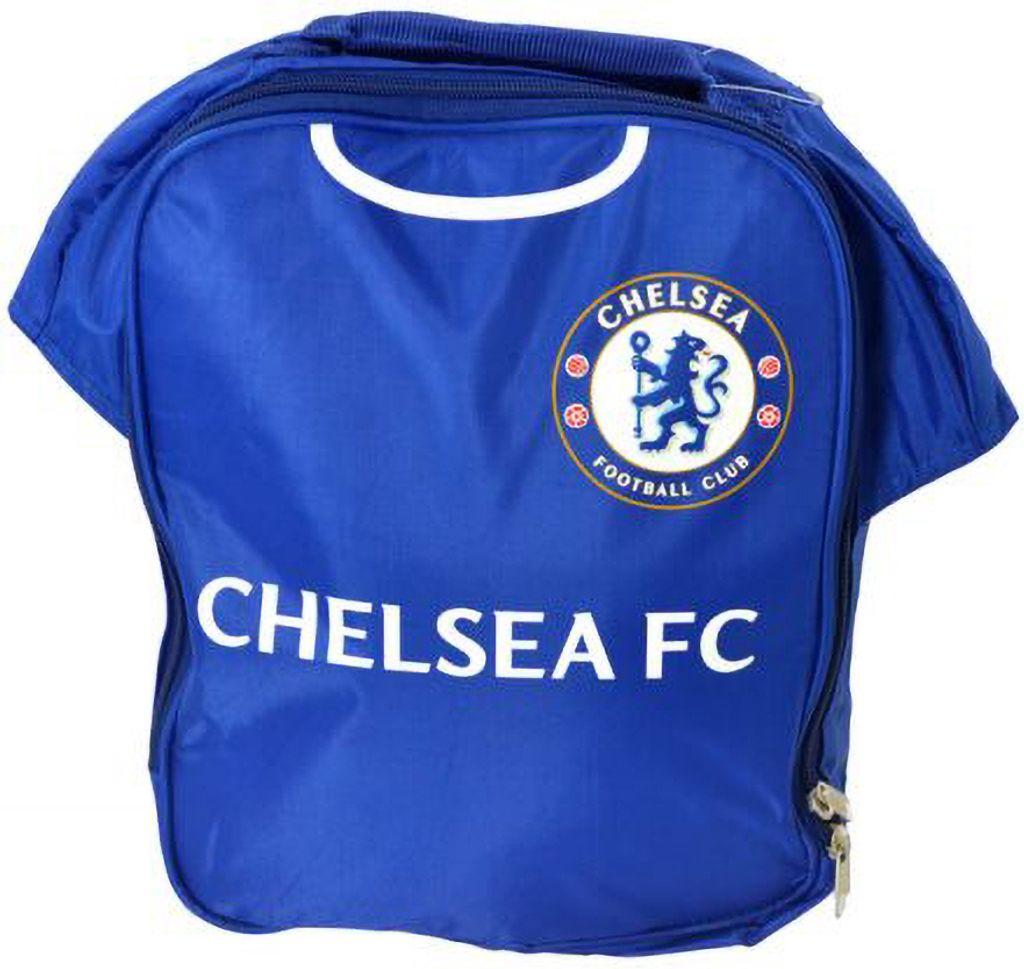Chelsea FC Fußball Kit Lunch Tasche BS530 (Einheitsgröße) (Blau/Weiß)