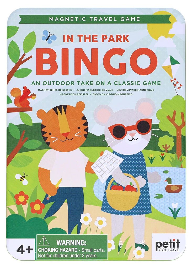 In-The-Park Bingo Magnetic Travel Game