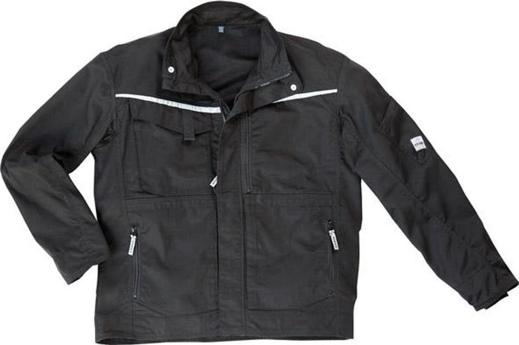 Arbeitsjacke Champ, Gr. 2XL, schwarz/schwarz Excess
