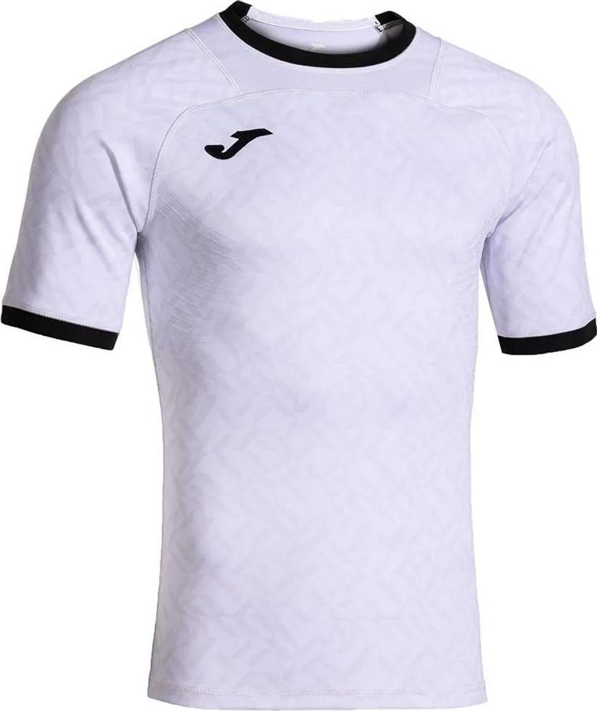 Joma Nation Junior-kurzarm-t-shirt Weiß 4-5 Years Jungen Weiß 4-5 Years