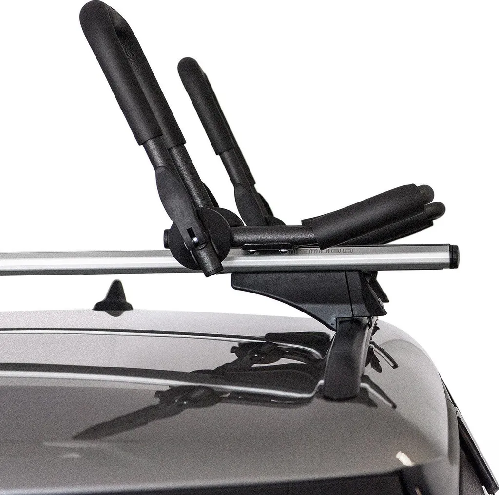 Menabo Porte-kayak de toit support canoë 2 pièces avec sangles incluses