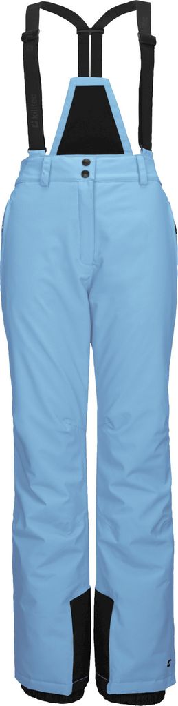 killtec dames Functionele broek/skibroek met sneeuwvanger KSW 311 WMN SKI PNTS, dunkelbraun, 38, 42403-000
