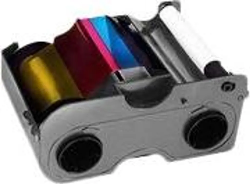 Ruban YMCKO Fargo DTC4500e 45200 - Film Couleur 500 Impressions d'Origine